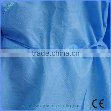 Sample Free Blue Disposable pp Isolation Gown