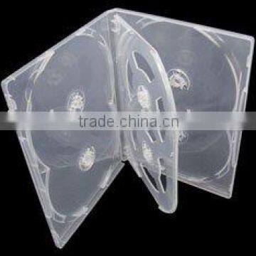 14mm clear DVD Boxes for 6pcs discs