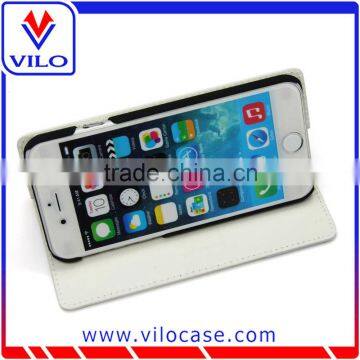Classical PU Flip Book Style Case for Iphone 6S photo-3