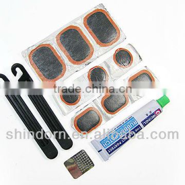 Bicycle tyre repair glue patch supplies