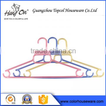 Plastic Hangers For Sweater , Flat Plastic Hanger