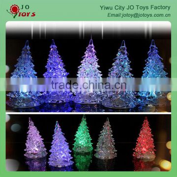 Christmas tree candle light with muti colors for festival