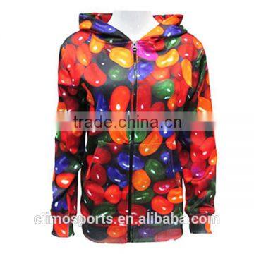 Custom Sublimation printed Men's Hoodie Jacket