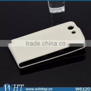 Luxury Leather Case for Sony Xperia Z3 Mini, Flip Leather Case for Sony Xperia Z3 Compact photo-3