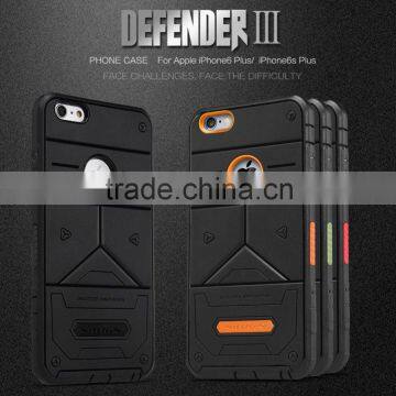 NILLKIN DEFENDER 3 Rubber Rugged Shockproof Cover Phone Case For iPhone 6s 6plus