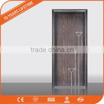 WPC Wood Plastic Composite Paint Door China Supplier