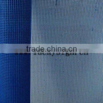 blue fiberglass mesh