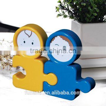 fashion Small circular photo frames for kids family for promotion(HA34008)