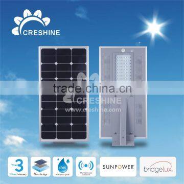 Li Battery Backup Waterproof Integrated Solar LED Street Light