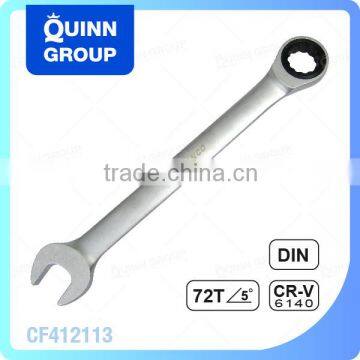 Quinnco 13 mm 72 Teeth CR-V Ratcheting Gear Spanner