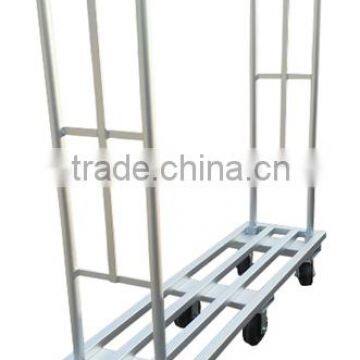 Aluminum Cart Trolley Warehouse Cart Platform U Boat Cart Boat Dolly 680KG U- Cart
