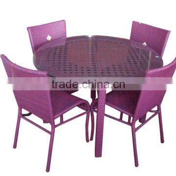 Fashion Design Cane Table&Chair