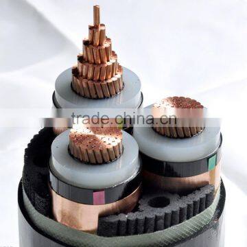 Al/Cu conductor 25 mm XLPE insulated thin steel wire under armoured PVC sheath power cable