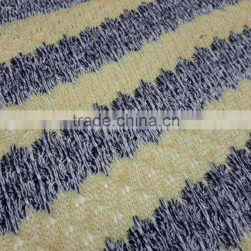 32s/2 jacquard knit fabric/yarn dyed stripe fabric