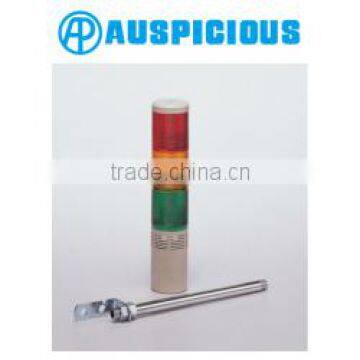 60mm Flash Alarm Signal Tower Light With Buzzer, Steel Rod (ATLFB6)