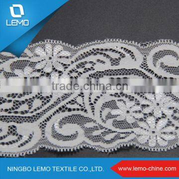 white lace decorative fabric for evening dress