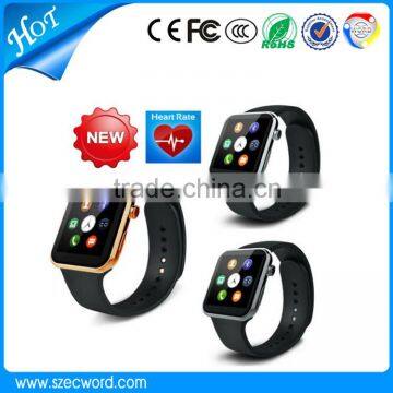2015 New Arrive 1.54 inch SmartWatch For iPhone android A9 Bluetooth Heart Rate Monitor Wrist Smart Watch Bluetooth