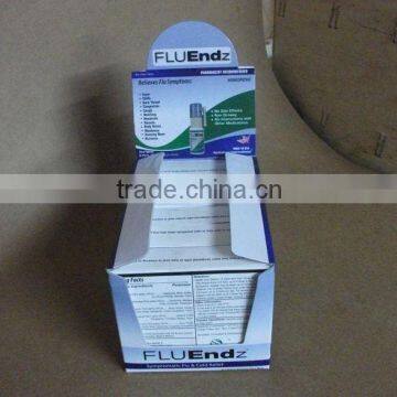 display paper packing box printing paper box for medicine package