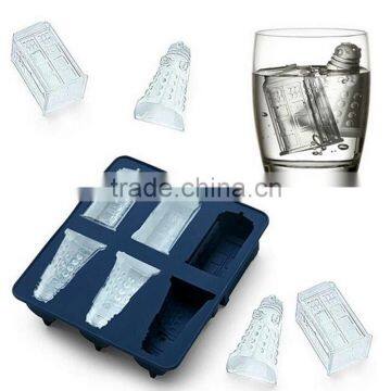 New Doctor Who Cocktails Silicone Ice Cube Tray Candy Chocolate Baking Molds diy Bar Party Drink SQ260