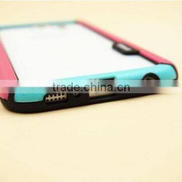 Hot Selling Simple Contrast Colors Bumper Case For Samsung photo-4