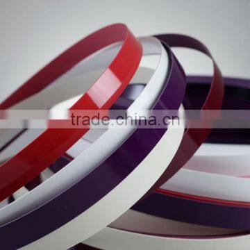 flat surface PVC edge banding,PVC edging strip