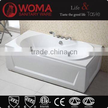 small cheap freestanding bathtub with CUPC bathtub faucet Q110
