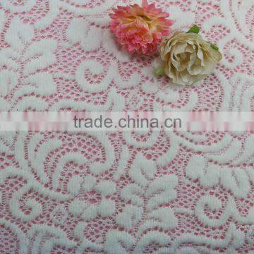 High quality wholesale eyelash brushed african french lace fabric white lace dress african wedding lace fabric