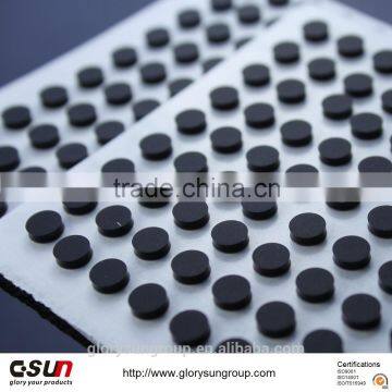 Self-adhesive silicone feet