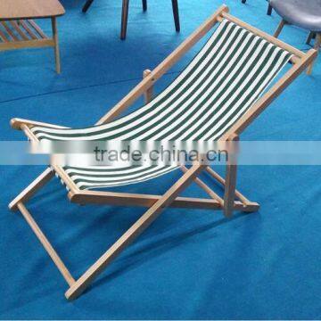 outdoor wood garden chair, sea beach folding chair