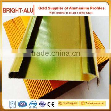 Durable aluminum frame for solar panels with aluminum extrusion alloy profiles