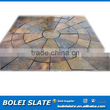 Crazy paving stone, irregular shaped slate wholesaler