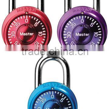 Professional Suppliers Round Shape dial combination padlock with key