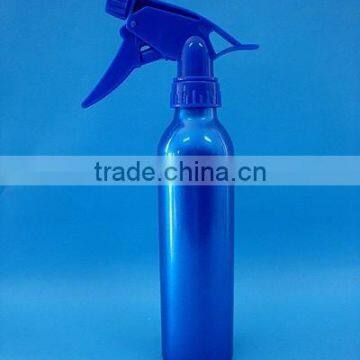 aluminum bottle, aluminum daily care bottle with trigger sprayer for air fresher, aluminum cosmetic bottle