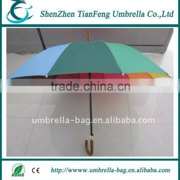 hot sale and wholesales colorful fashion rainbow umbrella
