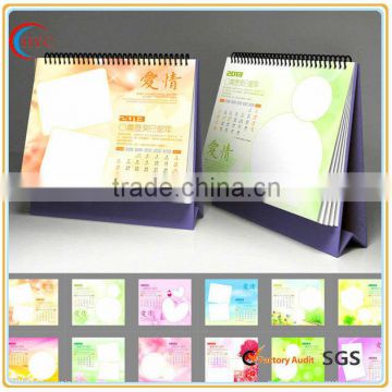 cheap creative love design calendar table calendar