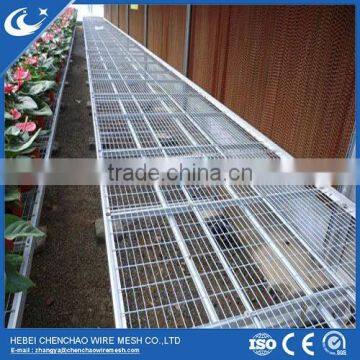 high qualified metal Aluminum seeded benching system in greenhouse