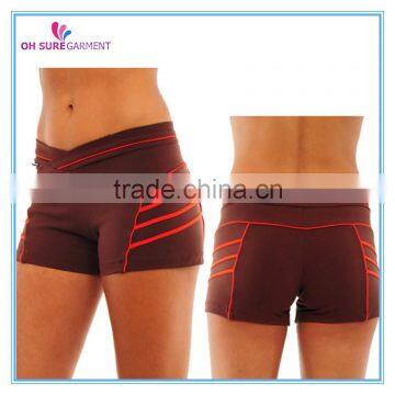 womens dry fit gym shorts nylon active shorts