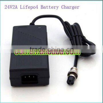 Battery Charger For Lifepo4 Battery Pack 24V2A