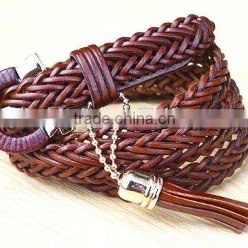 New Design Fashion Lady Braided Belt
