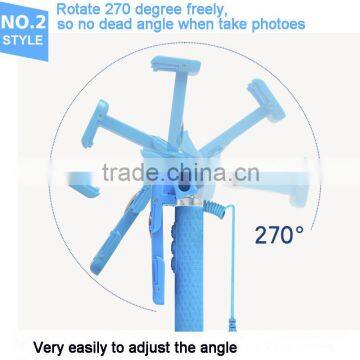 Selfie Monopod LED Flash Smartphone Selfie Stick Supreme Mini Night Version LED Filling Light For Android Phone for IPhone photo-4