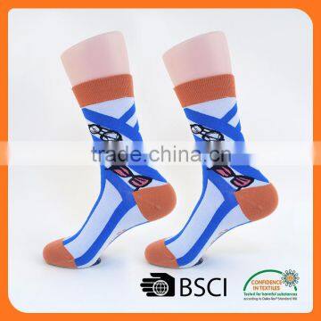 happy vivid color socks