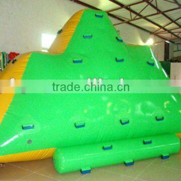 interesting inflatable iceberg / water sport