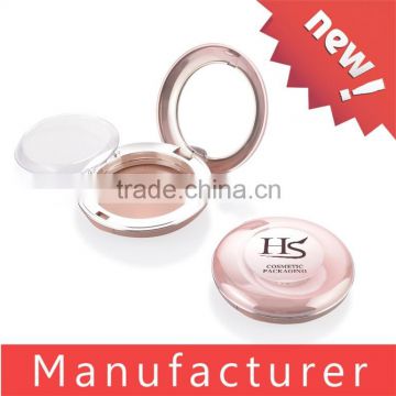 Hot Sale Empty Shiny Empty Powder Compact With Mirror