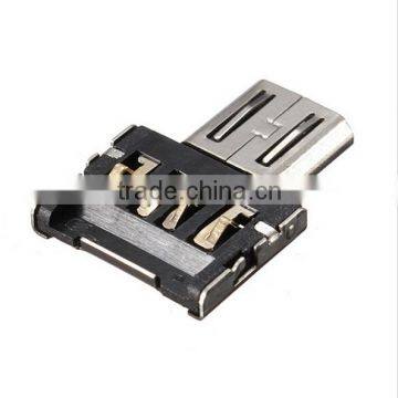 Micro USB Male To USB Female OTG Sticker Adapter Converter For Android Tablet Phone