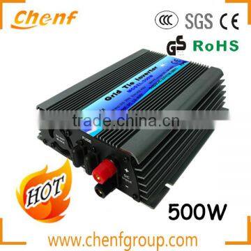 Newest High Quality 110VAC Micro Grid Tie Inverter / Microinverter 500W With OEM Service