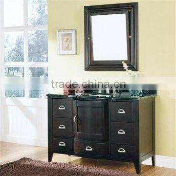 48'' modern espresso bathroom cabinet(mb-046)