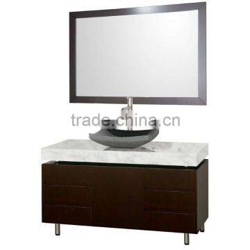 48'' modern espresso bathroom cabinet(mb-060)