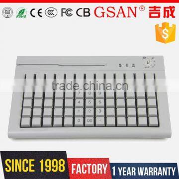 GS-KB78 78 Keys POS Programmable Keyboard With Mag Card Reader photo-6