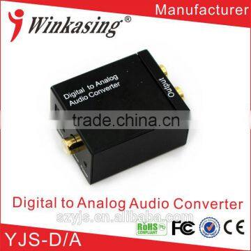 Multi-function DC 5V audio digital to analog L/R audio converter YJS-D-A