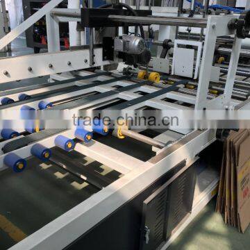 High Speed Automatic Corrugated Carton Box Stapler Stitching Folder Machine photo-5